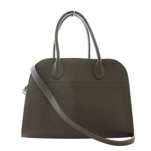 SOFT MARGAUX 10 ハンドバッグ 2WAY ブラウン W1190L133
