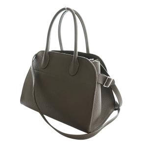 The Row SOFT MARGAUX 10 ハンドバッグ 2WAY ブラウン W1190L133