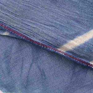 45rpm 藍染め 風呂敷 スカーフ ストール ガーゼ地 青 ブルー /SB OS