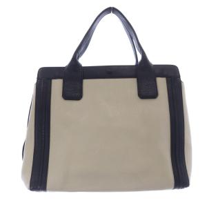 Chloe アリソン トートバッグ ハンドバッグ べージュ 黒 ブラック /SR22 OH