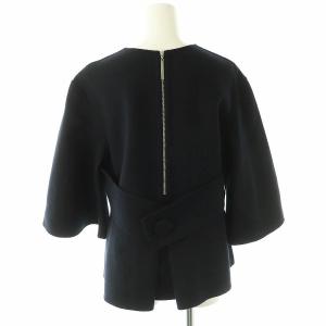 ADORE ライトリバー ブラウス アシメトリーヘムスカート セットアップ 38 36 ダークネイビー