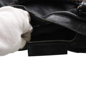 BALENCIAGA ザ ジャイアント シティ ハンドバッグ 2way ブラック ミラー付き 281770