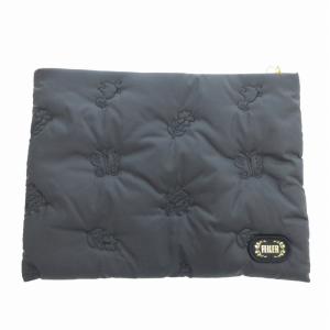 タグ付き ハイジ ポーチ 刺繍 総柄 黒 ブラック HEEM-231463 /HO