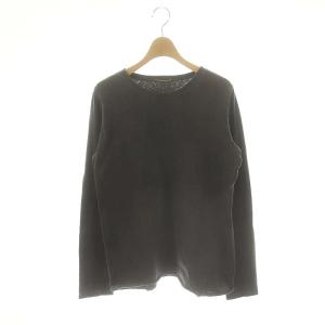 23AW Layering Tシャツ カットソー 長袖 ダークグレー /DF OS