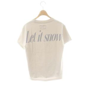R.H.vintage 24AW let it snowバックプリントTシャツ カットソー 半袖 グレー /DF OS SH