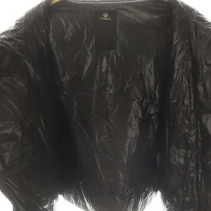 TATRAS ロングリブダウンジャケット ジップアップ ハイネック 1 黒 ブラック /AT OS SH