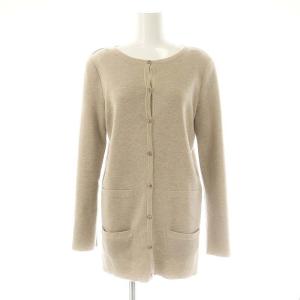 ニットカーディガン 38 ベージュ 37170