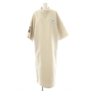 エッセンシャル ESSENTIAL ダンボールドロップショルダーワンピース ロング 36 エクリュ /DF
