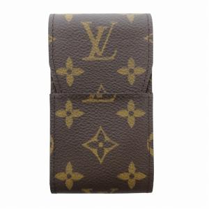 モノグラム エテュイ シガレットケース 茶 ブラウン M63024 /JS