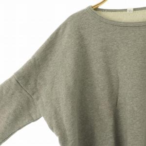 JOURNAL STANDARD LUXE ワイドプルオーバー スウェット 長袖 グレー /HK OS