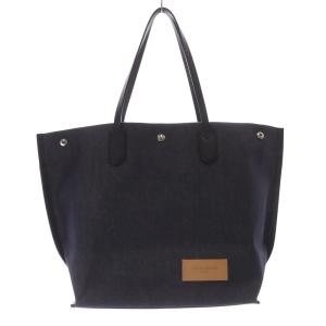 Longchamp エッセンシャル デニム トートバッグ ハンドバッグ 紺 ネイビー 10090HDO /SR38