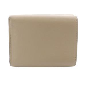 LOEWE ロエベ ハーバリウム 三つ折り財布 レザーウォレット レザー べージュ /SR40 OH