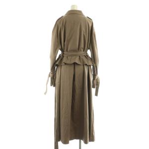 SNIDEL 3WAYトレンチコート ジャケット ロング ノースリーブ ストレッチ F モカ /MY OS