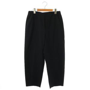 24SS トロピカルウールパンツ ワイド 40 紺 /MI OS