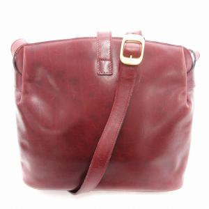 Salvatore Ferragamo ショルダーバッグ レザー 茶 ブラウン /UD