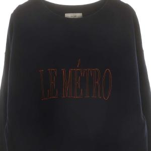 SLOBE IENA 24AW LE METRO スウェット トレーナー 長袖 F 紺 ネイビー /AT OS
