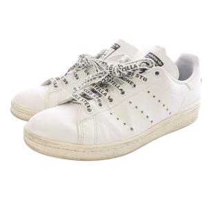 adidas by Stella McCartney スタンスミス STAN SMITH スニーカー ロゴ レザー 23.5cm 白 ホワイト FW6875
