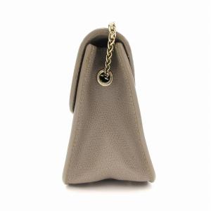 FURLA メトロポリス チェーンショルダーバッグ レザー グレー /UO