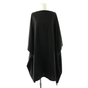 × MIKA NAGASAWA 24AW マルチドレスワンピース ひざ丈 ブラック /DF OS