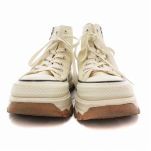 CONVERSE ALL STAR トレックウェーブ ダッドスニーカー シューズ ハイカット キャンバス 24cm ベージュ