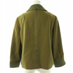 MARC JACOBS ウールジャケット ブルゾン 6 オリーブ カーキグリーン /ES OS