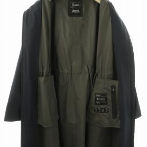 HERNO IM035DL Laminar GORE-TEX フーデットコート 36 ネイビー