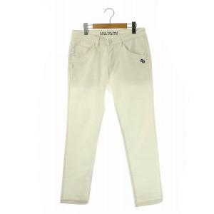 ゴルフ パンツ スリム ストレッチ 3 ホワイト /ES OS