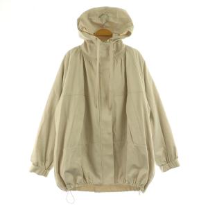 マウンテンパーカー ジップアップ 中綿ライナー付 36 ライトグレー /MY OS