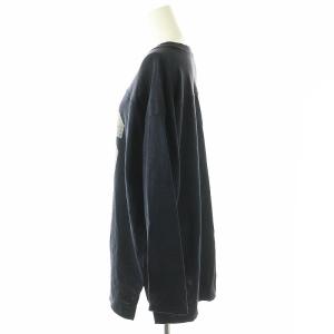 フットボールロングTシャツ カットソー 長袖 F ネイビー /DF OS