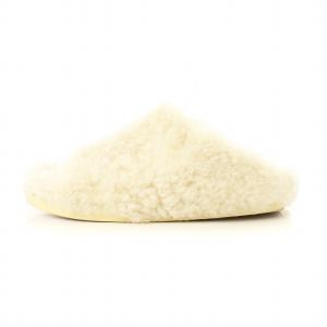 TODAYFUL ボアスライドサンダル Boa Slide Sandals サンダル フリース 白 12321009 /MM
