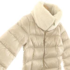 HERNO PIUMINO DONNA MEDIO HALF COAT 40 ベージュ