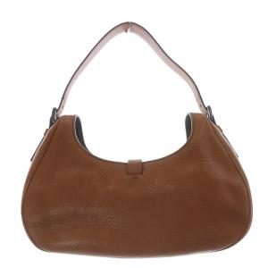 PRADA レザー ワンハンドルバッグ ブラウン