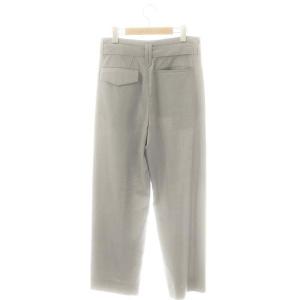 CULLNI 23AW Washable Twill Tuck Wide Pants with Long Belt ワイドパンツ