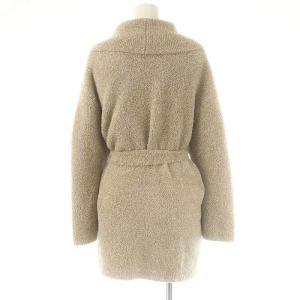 BAREFOOT DREAMS ルームウェア ガウン カーディガン ベルト付き 部屋着 ONE SIZE ベージュ /MI OS SH