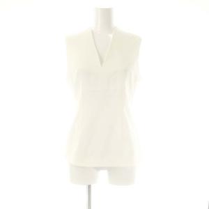 ノースリーブブラウス Vネック 36 ホワイト /DO OS SH