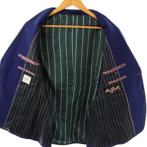 PAUL SMITH ナチュラルストレッチ 2B テーラードジャケット ウール L ネイビー