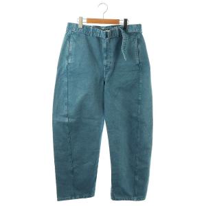 【美品】LEMAIRE ルメール デニムパンツ 48 ホワイト LEMAIRE Lemaire ルメール デニム JUDO PANTS ジュード― パンツ