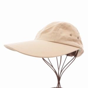 DUCK CLOTH LONG BILL CAP キャップ つば広帽子 キャンバス ベージュ /GV SH