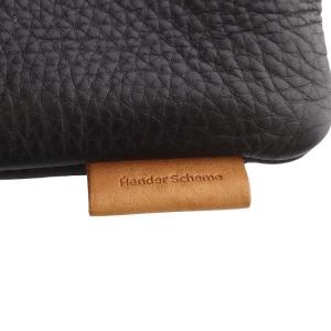 Hender Scheme pocket bag big ハンドバッグ ワンハンドル カーフレザー ブラック /YO5 SH