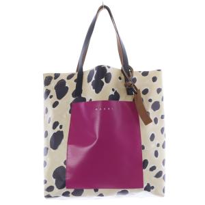 トートバッグ ハンドバッグ 紫 パープル べージュ SHMP0052A1 P4893 /SR34 SH