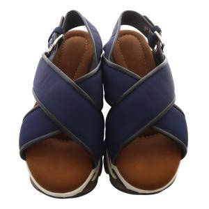MARNI 厚底サンダル ストラップ 36 紺 ネイビー /SR40 SH