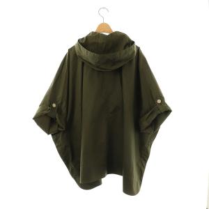 Traditional Weatherwear ケープコート フード 薄手 34 カーキ /AT OS