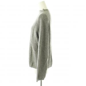 MARGARET HOWELL ウールボトルネックニット セーター 長袖 2 グレー /ES OS