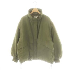 24AW BIGポケットスタンドワークアウター ジャケット 中綿 ONE カーキ /HK OS