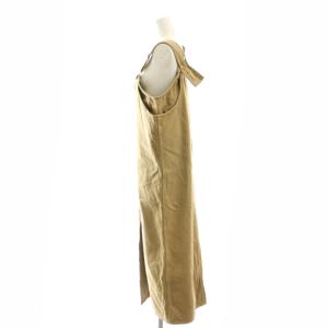 RED CARD BEAMS 別注 ジャンパースカート ワンピース ロング 1 ベージュ /DF OS