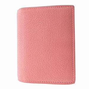 miumiu 二つ折り財布 ウォレット リボン レザー ロゴ ピンク /FF