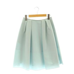 ティーカップスカート 膝丈 フレア 38 ミントブルー 39416 /DO OS
