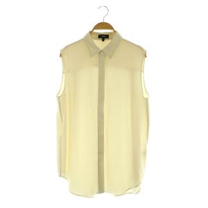 24SS Powder Crepe OS Sleevless SH J ブラウス ノースリーブ ストレッチ