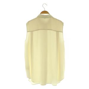 Theory 24SS Powder Crepe OS Sleevless SH J ブラウス ノースリーブ ストレッチ