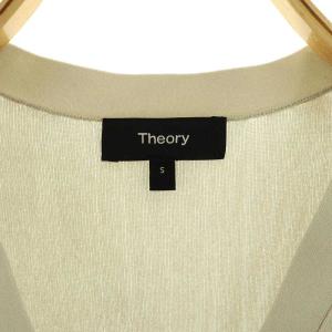 Theory 23SS New Dress Up Cropped V Cardi カーディガン ニット 長袖 Vネック